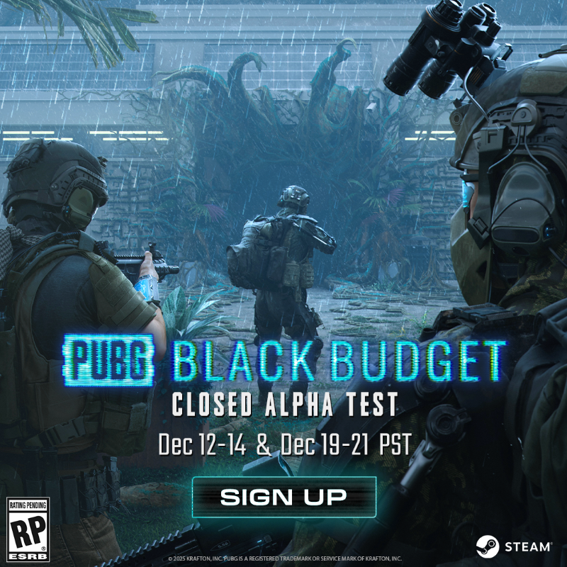 PUBGBlackBudget's tweet photo. Designed as an FPP-first experience, PUBG: Black Budget is a tactical extraction shooter built around tension, survival, and the unknown.