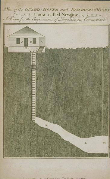 Logo_Daedalus's tweet image. American rightoids get so weepy about how the Bolsheviks treated their Loyalists-- but Americans during the revolution made gulags for the Loyalists, one being a decommissioned copper mine, which they referred to as &quot;Hell&quot; &amp;amp; &quot;The Catacomb of Loyalty.&quot;