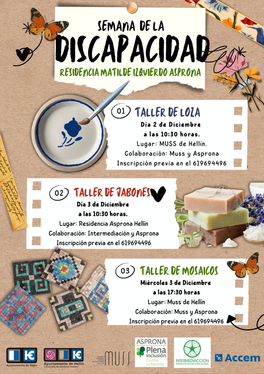 🌱Hoy reunión de Entidades y Recursos que formamos la Mesa de Salud Comunitaria
✅️ Paseos Saludables 🚶🏿‍♂️
✅️ Formación grupo Soledad no deseada
✅️ Herramienta de <a href="/sanidadgob/">Ministerio de Sanidad</a> "Localiza Salud"🔎
✅️ Talleres <a href="/AspronaAlbacete/">ASPRONA Albacete</a> día de la discapacidad 💪🏻
¡Seguimos trabajando!