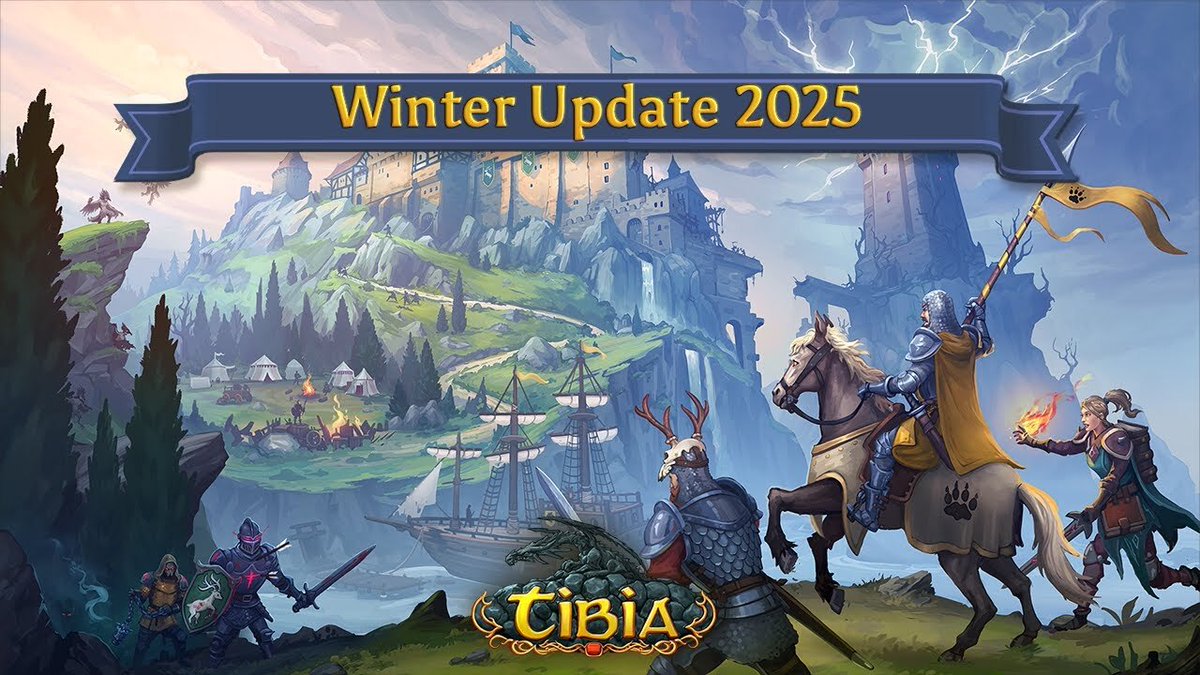spielemagazin's tweet image. 🆕 Tibia überarbeitet Jagdaufgaben im Winter-Update 2025 
🔗 ift.tt/20r3STD
📢 Neue Quests, abwechslungsreiche Monsterjagd und frische Belohnungen...

#tibia #winterupdate #jagdaufgaben #bountytasks #weeklytasks