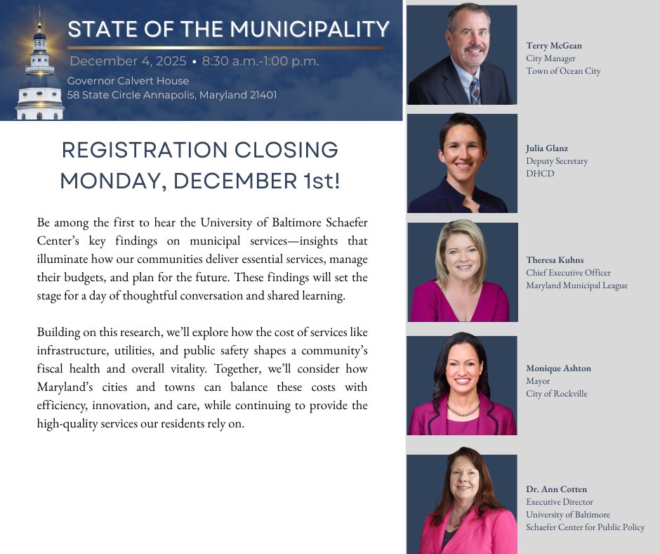 Registration for the 2025 Annual State of the Municipality closes on Monday- 18 tickets remain. If this day of learning and connection speaks to you, don’t wait—reserve your seat today.
mml.memberclicks.net/index.php?opti…