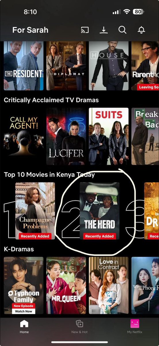 Emeneks's tweet image. The Herd is Top 3 in 3 African countries!
This is A Movement!!! 🔥🔥🔥

Thank you so much Nigerians for the love you’ve shown our film ❤️🥳

#TheHerd