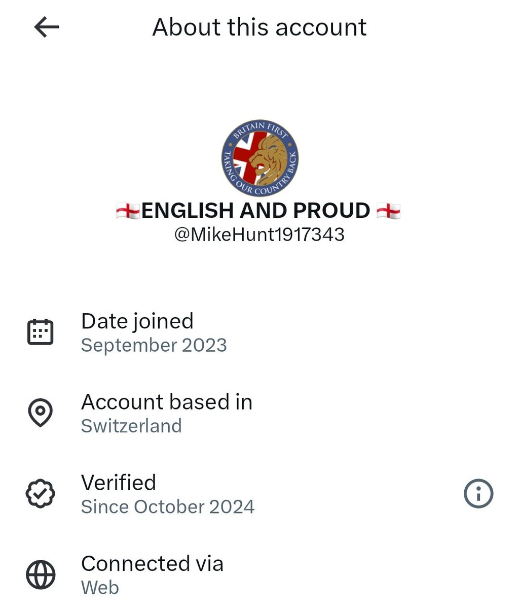 This account is based in Switzerland.

The far-right has been played by everyone, lmao