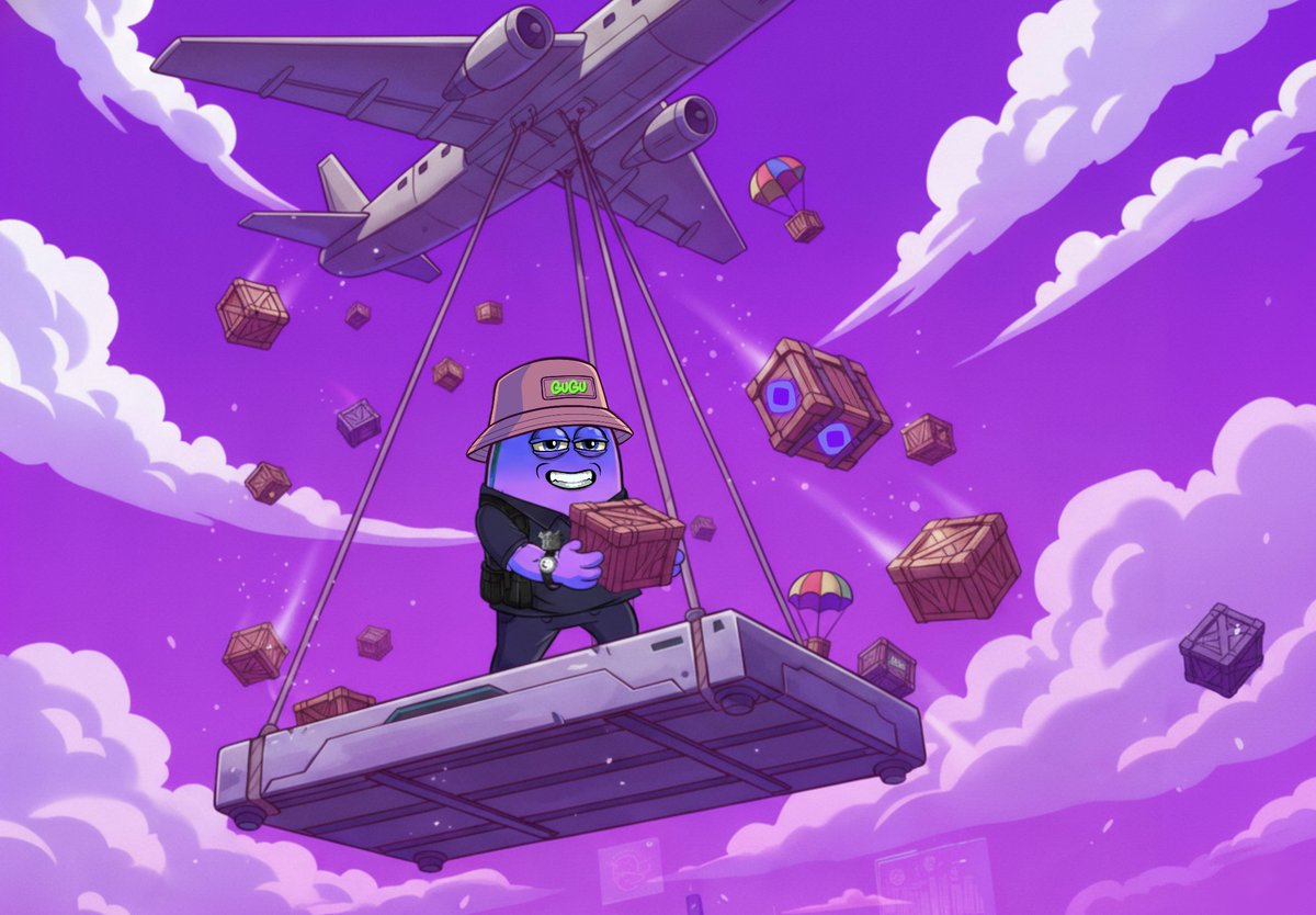 GuguGaga_NFT's tweet image. 🔥💎 4000 $MON AIRDROP ALERT 💎🔥

The sky is raining crates, and Gugu is dropping $MON straight from the plane! 🚀📦

To celebrate mainnet madness - we’re giving away 4000 $MON to the community!

📥 How to enter:
- RT + Like
- Follow @GuguGaga_NFT
- Comment your @Monad wallet
-…