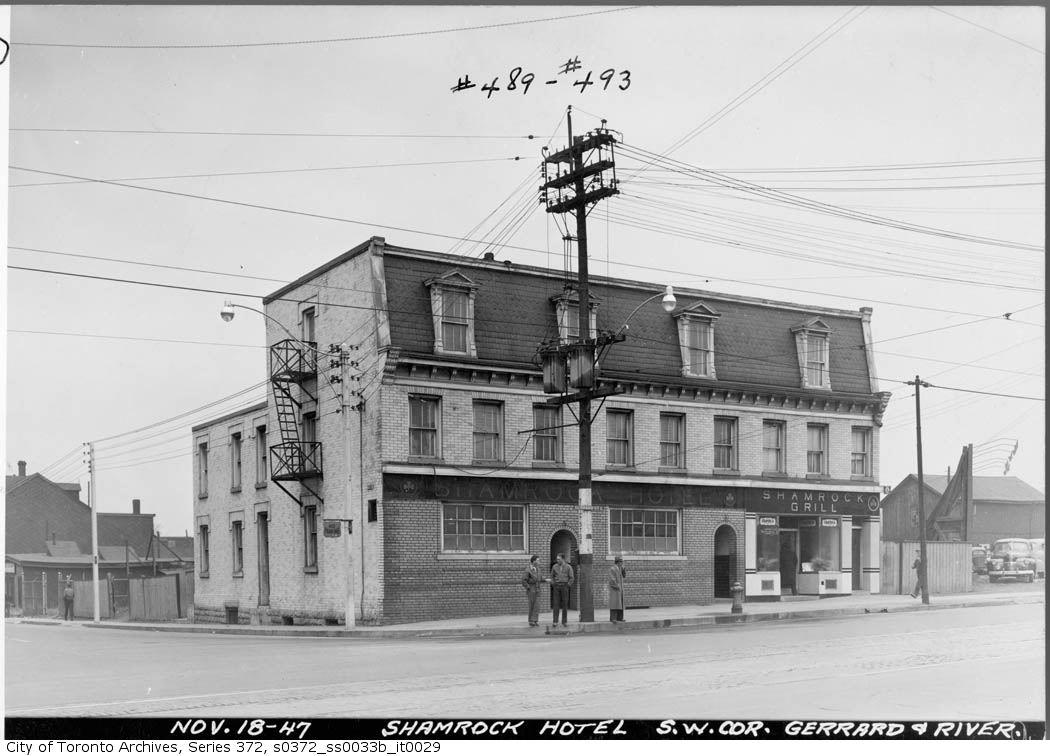 Guests on my <a href="/CBC/">CBC</a> radio program THAT'S ENOUGH OF THAT stay at the Shamrock Hotel, Toronto's only all-Murphy Bed establishment, allowing for en suite rumba lessons. The hotel offers unlimited shoehorn use, morning wake-up thuds and Gerrard Street's famous orthopedic pancakes.