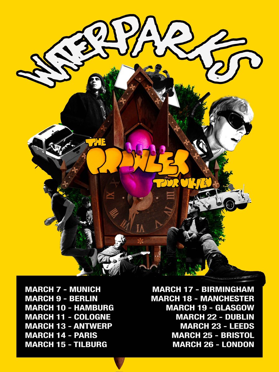 WATERPARKS IS COMING BACK TO THE UK/EU MARCH 2026 - THAT’S IN LIKE 2 WEEKS SO MAKE PLANS 

TICKETS ON SALE THIS FRIDAY 10AM LOCAL

PRE-SALE BEGINS WEDNESDAY 10AM LOCAL WITH CODE: “TELLMEWHY”

SEE YOU SOON: waterparksband.com/tour
