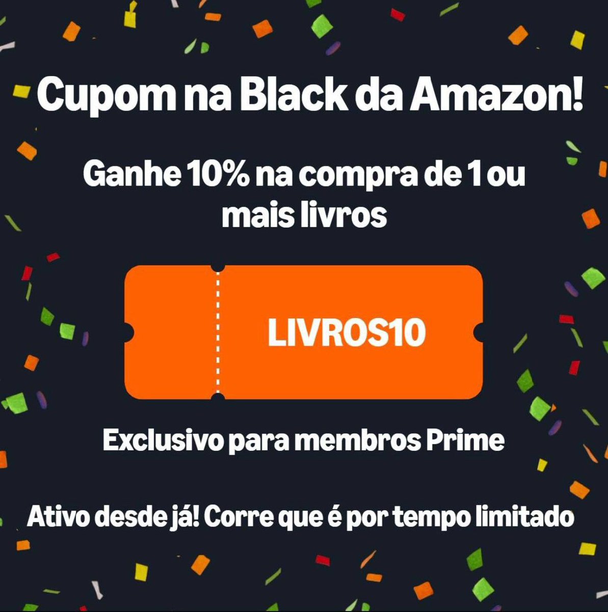 AlertaPromos's tweet image. 🚨 Mais livros foram adicionados, correeee

📚 Ganhe 10% na compra de 1 ou mais livro

amzn.to/4oZQo7T

🎟 Use o cupom LIVROS10