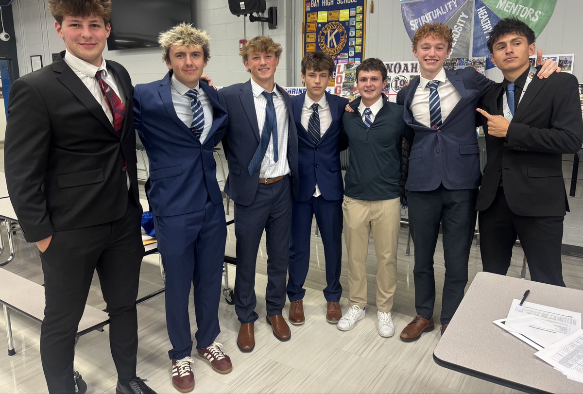 Honoring tradition &amp; looking ahead! Thank you to our former Captains (Nico Jameson , Brady Anderson , Jackson Ziemnik  &amp; Oliver Marotta )  &amp;  Huge Congratulations to our new leaders Jonah Czarnecki, Andrew Starnes, Logan Jennrich &amp; Oliver Marotta 🚀 🚀🚀🚀#BandofBrothers #P4D