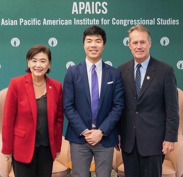RepEdCase's tweet image. I joined fellow Congressional Asian Pacific American Caucus (CAPAC) executive board members incl. colleague and friend Rep. Judy Chu of Cali at our end-of-year briefing on AANHPI issues to the Asian Pacific American Institute for Congressional Studies.