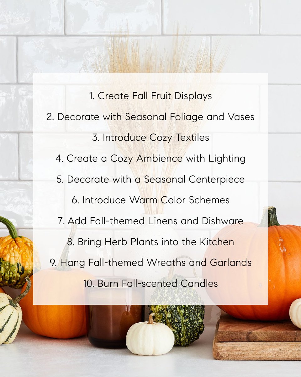 rhodesgrouptx's tweet image. Cozy season is here, and your kitchen deserves a little fall refresh! 🍂✨ Add foliage, warm tones, seasonal linens, and candlelight for instant autumn vibes.
#TheRhodesGroup #CompassDFW #FallDecor #CozyHome #AutumnVibes