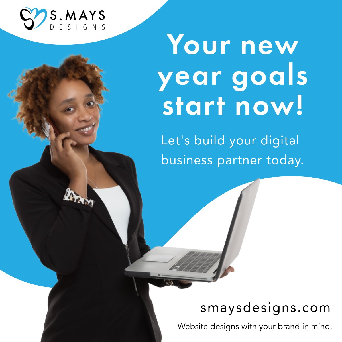 SMaysDesigns's tweet image. A professional website designed with strategy can be the game-changer your business needs to hit your 2025 goals before the year ends.
🎯 Let’s start building your digital business partner before the holiday rush.
Book your consultation → smaysdesigns.com/contact
