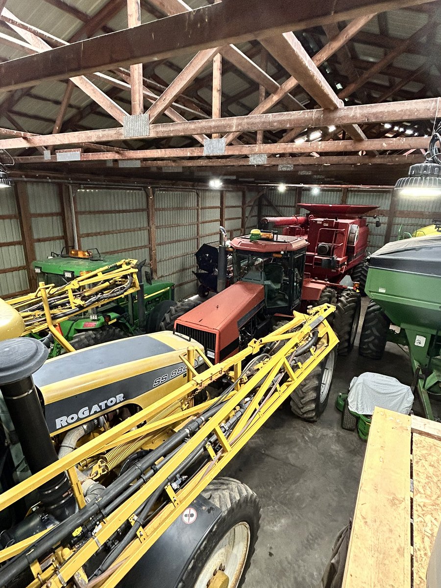 Sometimes you have to step back from the rat race of life and appreciate where you’re at and be grateful. 15 year old me would be pretty excited about how far we’ve come. Shop doors are closed and it’s time to start planning for #plant26 <a href="/OntAg/">Farms.com Ontario</a>