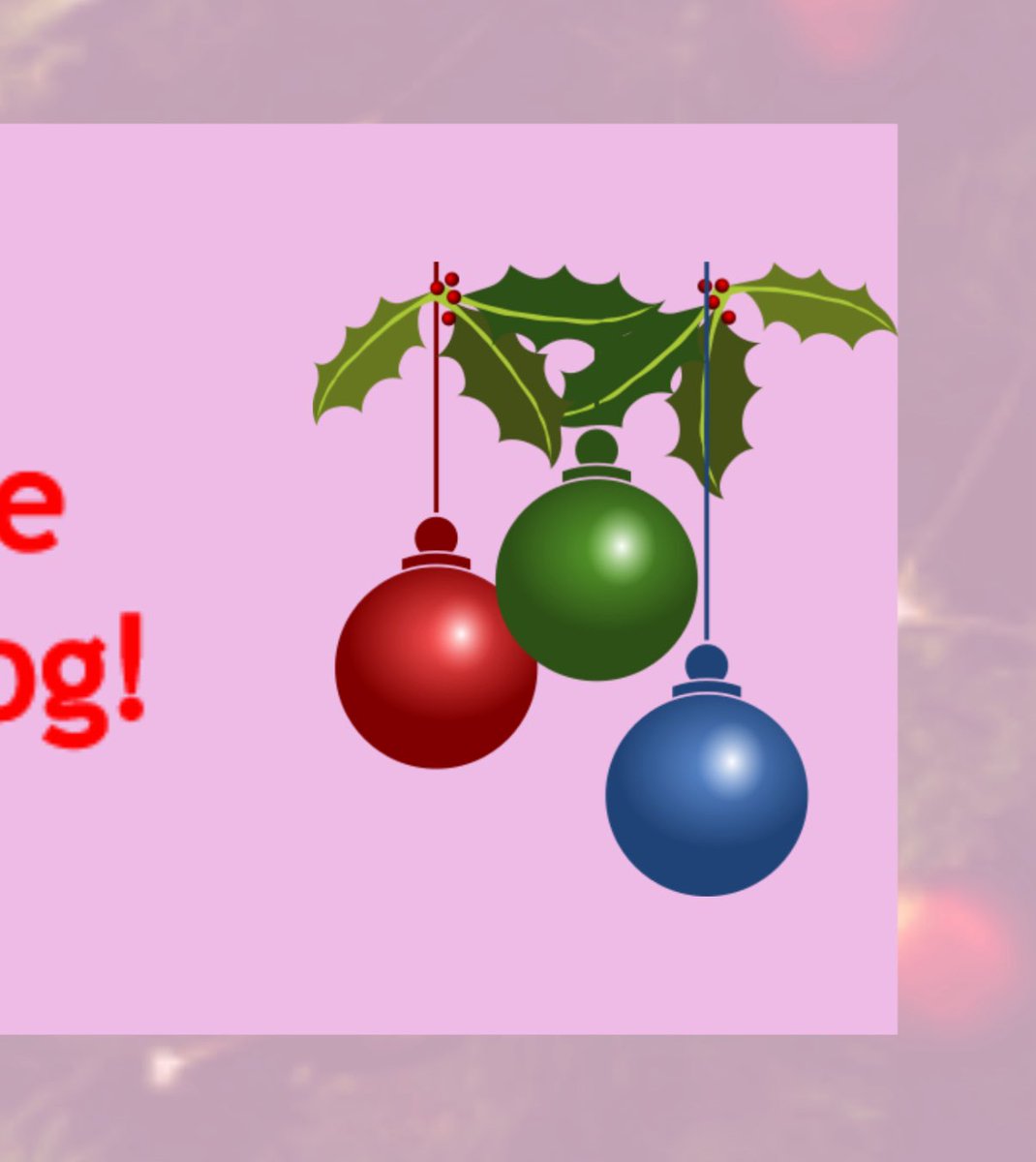 tinyhater's tweet image. the unsuspicious RGB ornaments on the holidaygirl1225 blog… the string on the green one is also cut off halfway through (his life was cut short)!!

thank you sm @ //yoncrud for sending me this!! and @ // papayadesu for pointing out the string!!