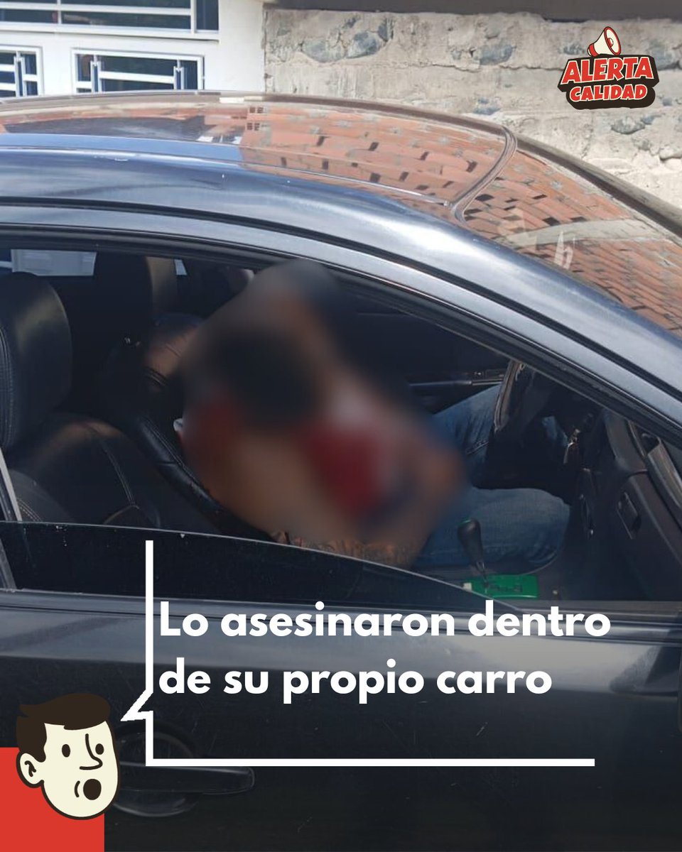 AlertaCalidad's tweet image. #ALERTA #BUGA

Nuevamente la parca hizo presencia en el municipio de Buga, un hombre aún sin identificar fue asesinado con arma de fuego mientras se transportaba en su propio vehículo mazda 3 de color negro, en este momento los móviles y agresores son materia de investigación.