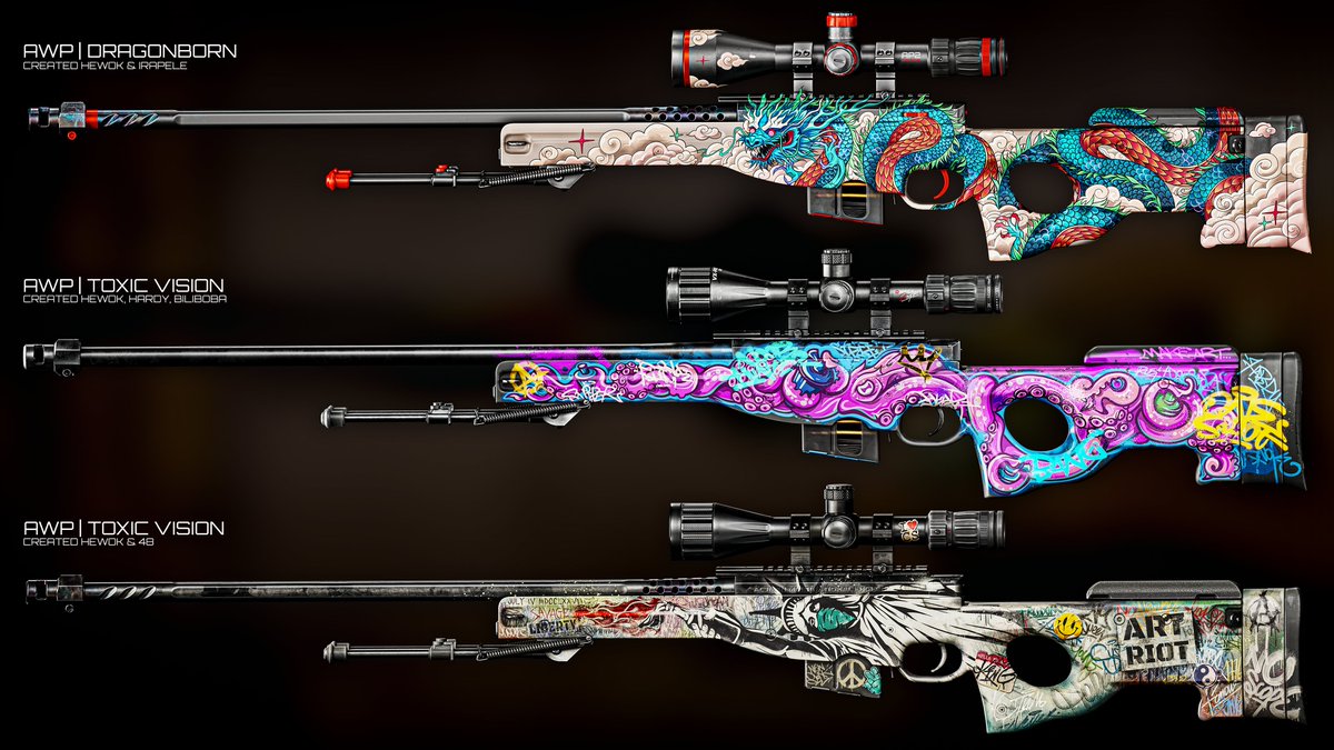 hewokone's tweet image. THE THREE BEST AWP I’VE EVER MADE.

Each one has its own story, its own vibe, its own identity.

I’m curious - which one is your favorite?
@CounterStrike