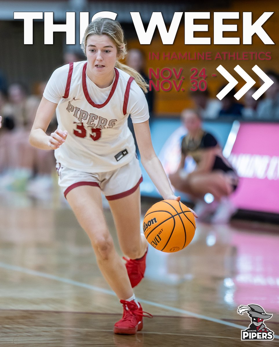 HUPipers's tweet image. Check out what&apos;s coming down the pipe line for the Pipers this week 👀⏩

#GoHU #PipeItUp