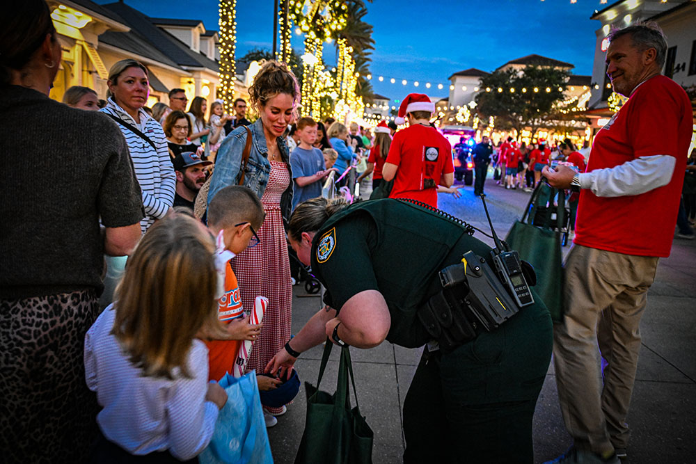 The Walton County Sheriff’s Office kicked off the holiday season at <a href="/GrandBoulevard/">Grand Boulevard</a>'s Hometown Holiday Parade! 🎄 Last year, Santa Patrol brought cheer to 444 kids—this year we’re aiming higher!

Drop off new toy donations by Dec. 12 at the below locations:
📍 Walton County