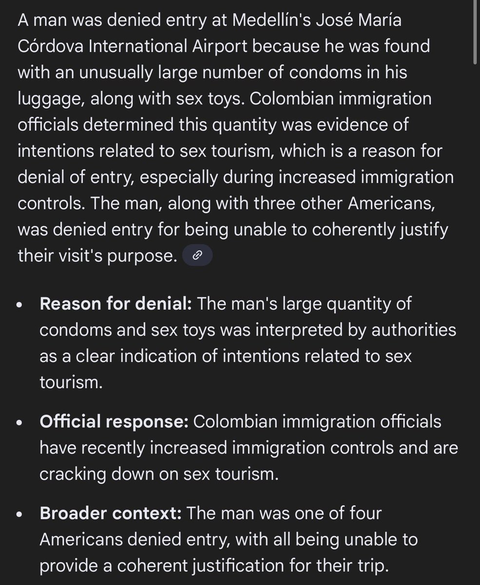 Gringos are building a very greasy reputation in Colombia 😐