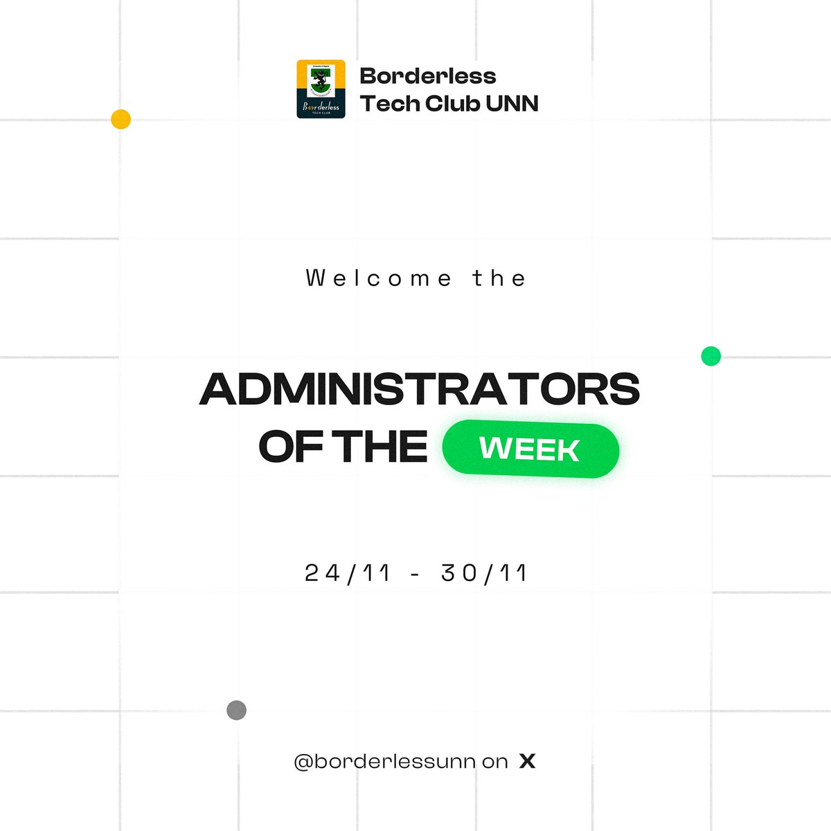 Borderlessunn's tweet image. The burden of leadership can sometimes be seen as something abstract, that&apos;s why we&apos;ve decided to make our community members more involved in the community 😁😁 

Join me as we welcome our administrators for the week🎉🎉🎉🎉