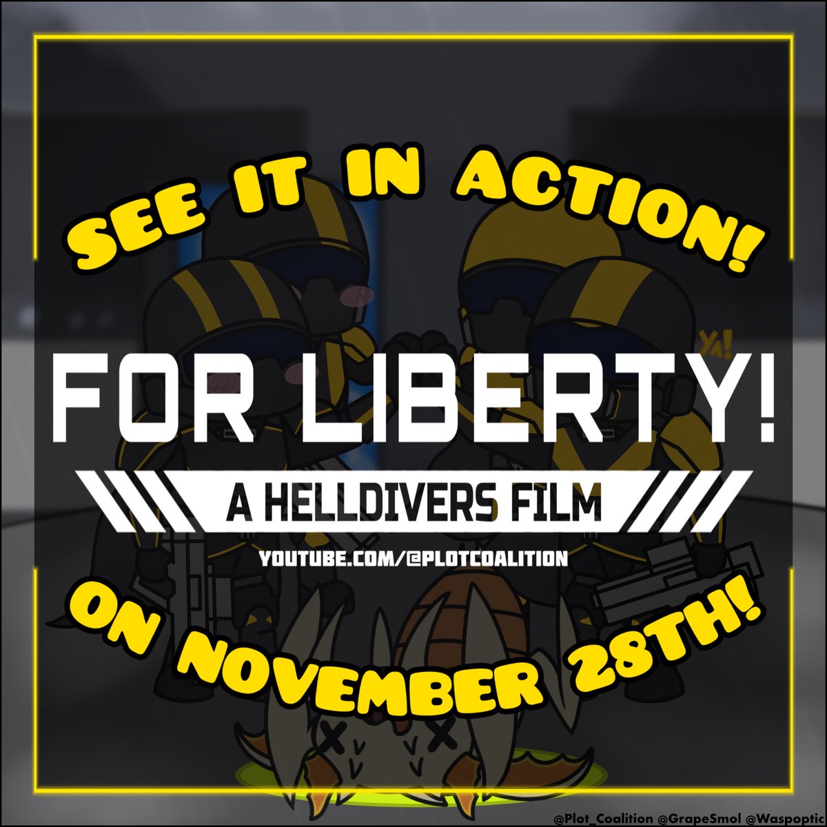 plot_coalition's tweet image. Save the Helldiver! ##helldivers #helldivers2 

@helldivers2 @ArrowheadGS