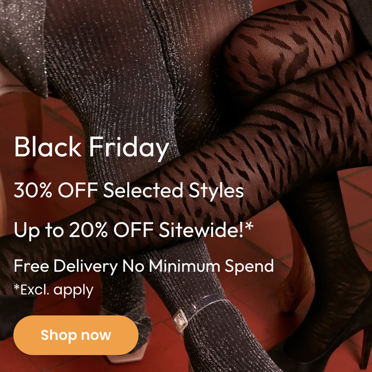 DaylongDirect's tweet image. Black Friday savings have landed at Daylong 🚨
From patterned tights to everyday medical hosiery, your patients can now save on the styles they rely on most.

✨ 30% off star products
✨ Up to 20% off sitewide
✨ Free delivery

Explore the offer: daylong.co.uk/black-friday