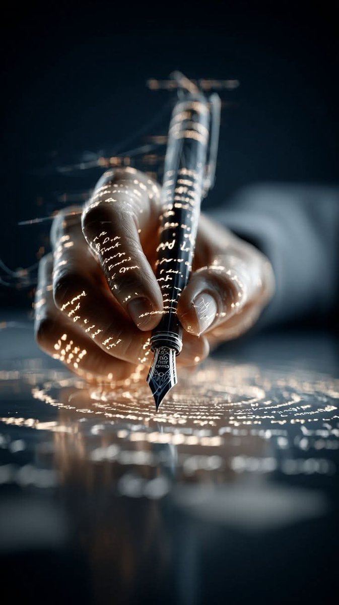 •• عندما تكتب 
لا تجعل قلمك سهماً يجرح القلوب ••
و لا قلماً يذكر دوماً العيوب 
و لا قلماً غليظاً لا يعرف الشكر شعاره الجحود ••
"كن بقلمك شخصاً أنيق يحبه الناس ✅