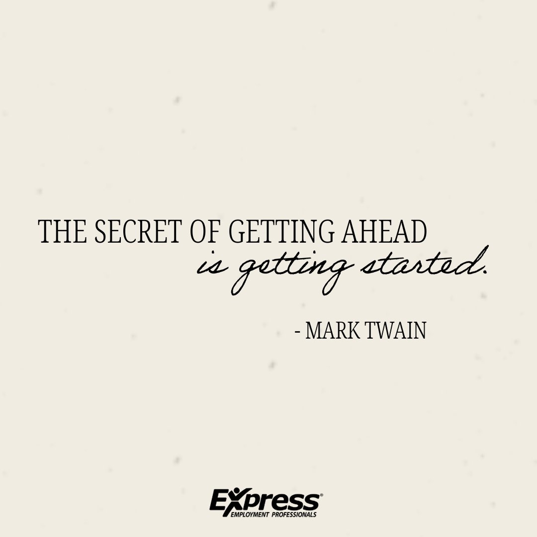 Big dreams begin with bold first steps.

#MotivationMonday #ExpressPros