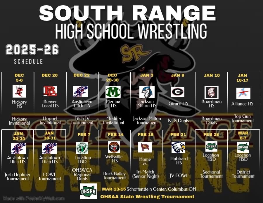 South Range Wrestling tweet media