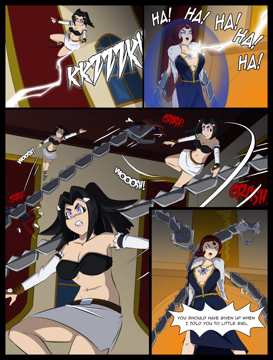 GratztheComic's tweet image. Livita got to be quick to stay ahead of those snappers.
#Comic #Manga #Gnosis