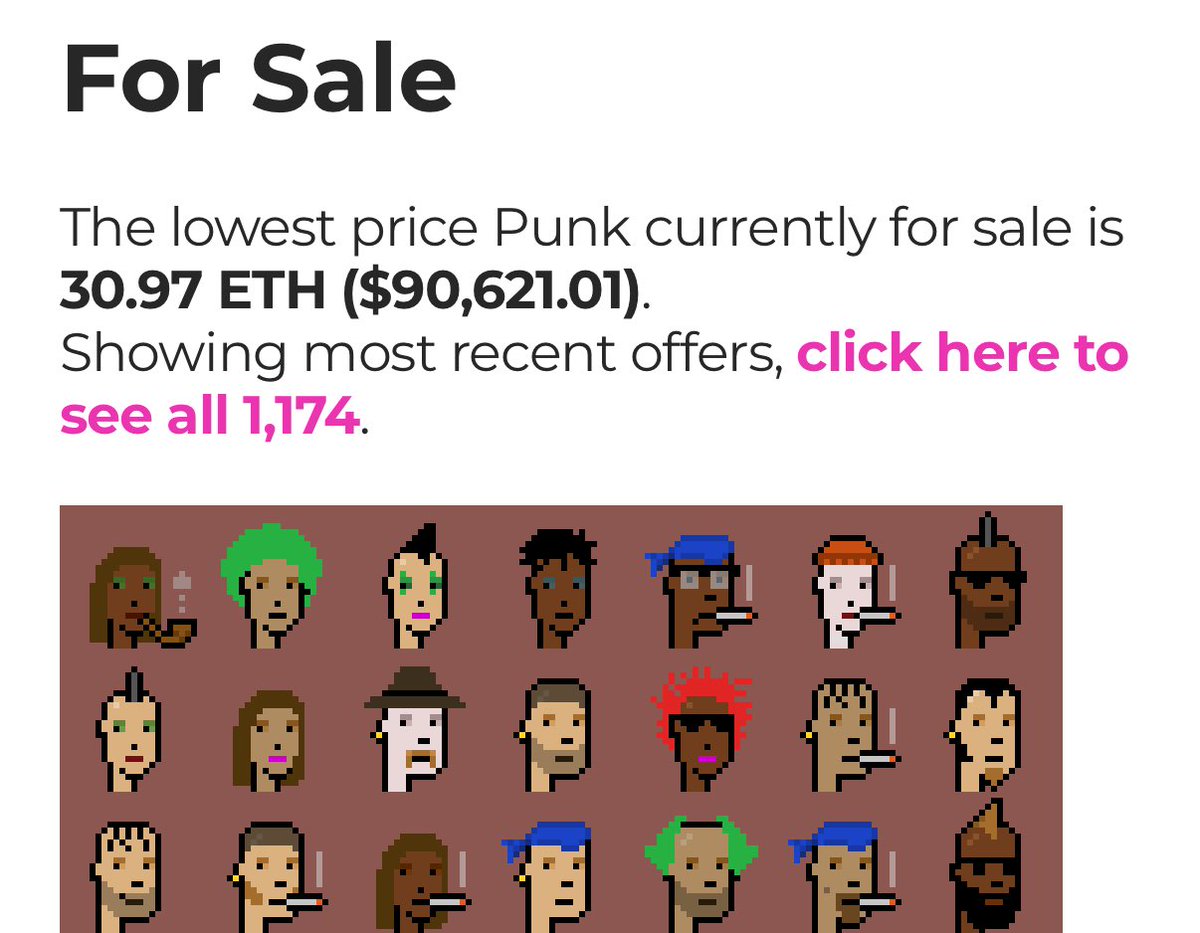 Xeer's tweet image. might be your last chance to buy a @cryptopunksnfts under 6 figs. but hey, what do i know right?
