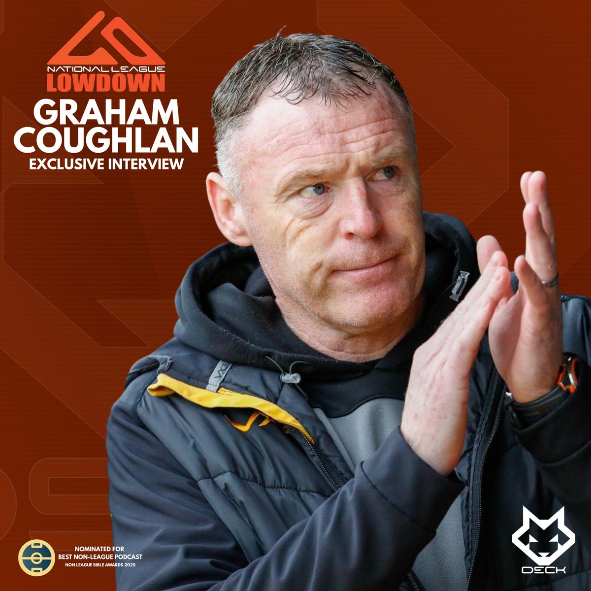 Brilliant National League Lowdown podcast recording with <a href="/bostonunited/">Boston United</a> manager, and all round nice fella, Graham Coughlan. Don't miss this one

<a href="/TheDeckEFL/">The Deck - EFL</a>