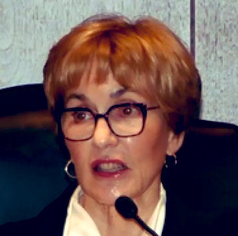 C_3C_3's tweet image. This is Judge Cameron Currie.

She is a Bill Clinton appointee.

She just tossed the James Comey and Letitia James cases.

That’s exactly what I pictured her to look like.