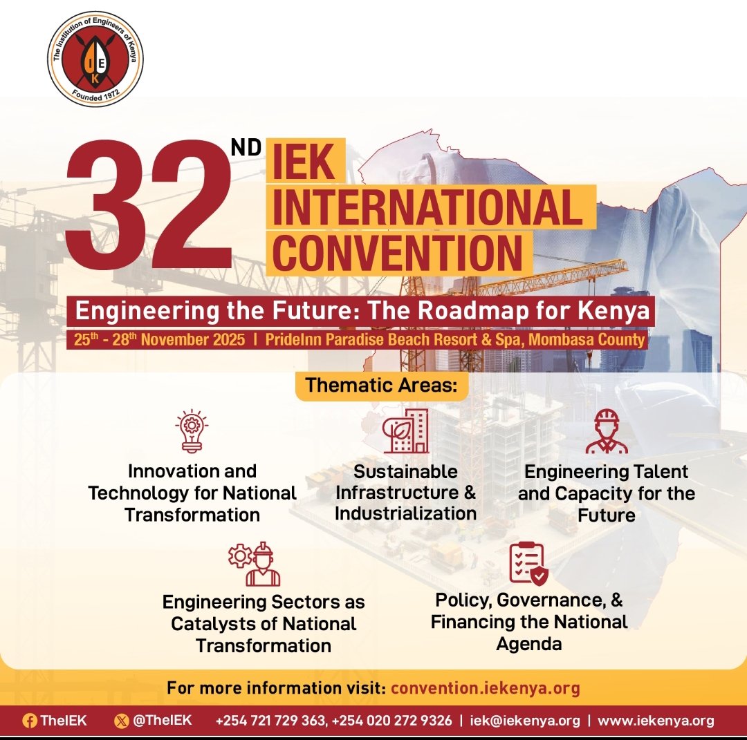 kbcenglish's tweet image. What’s powering the 32nd IEK International Convention?
Here are the key thematic areas shaping the conversation:
#32ndIEKConvention #EngineeringTheFuture