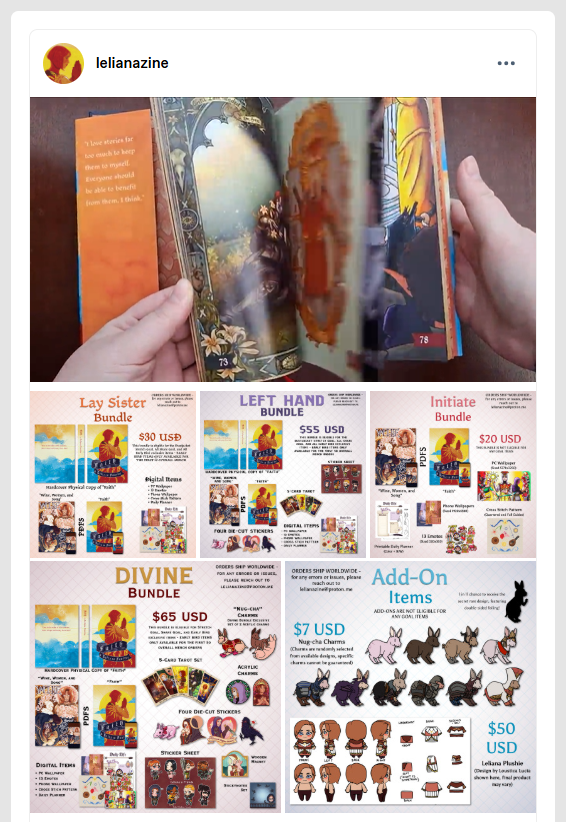 i know some of you NEED this 🫵🫵🫵 tumblr.com/lelianazine