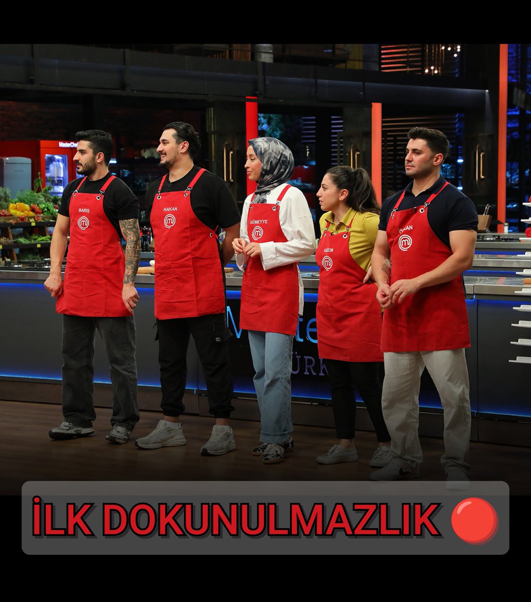 #MasterChefTürkiye Bu şeflerle  Gizem in olduğu takımın kaybetme şansı yok