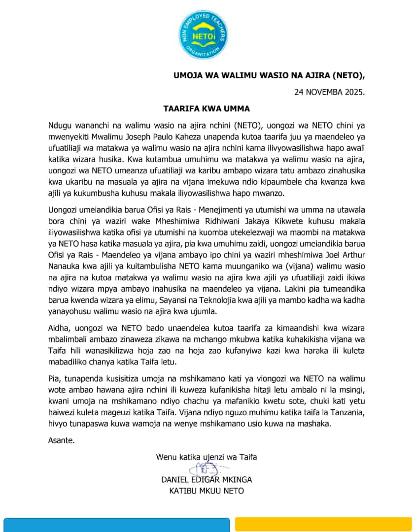 NON EMPLOYED TEACHERS ORG tweet media