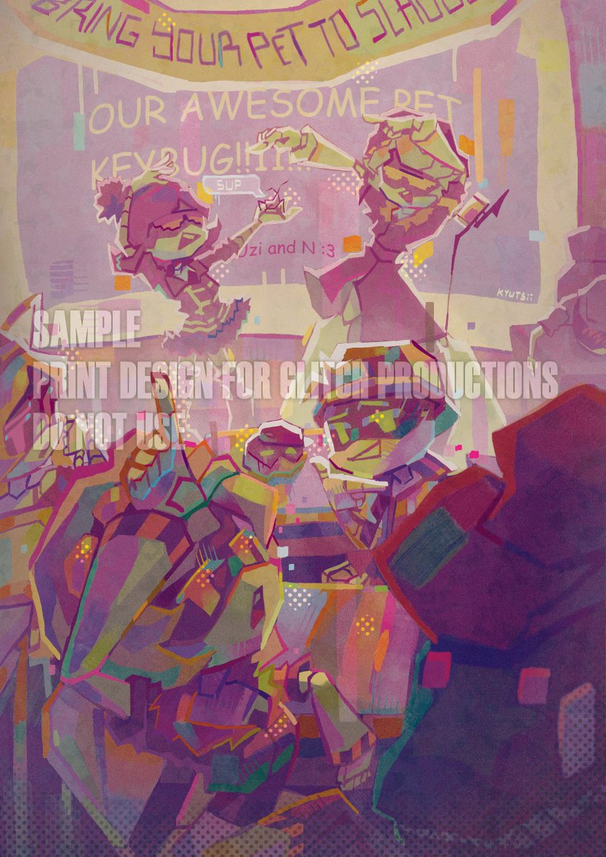 I got the honor to illustrate a print for the first OFFICIAL Murder Drones print collection! 💖 I’m still in awe that I got such a chance!! Huge thank you to <a href="/glitch_prod/">GLITCH</a> ✨
#murderdrones