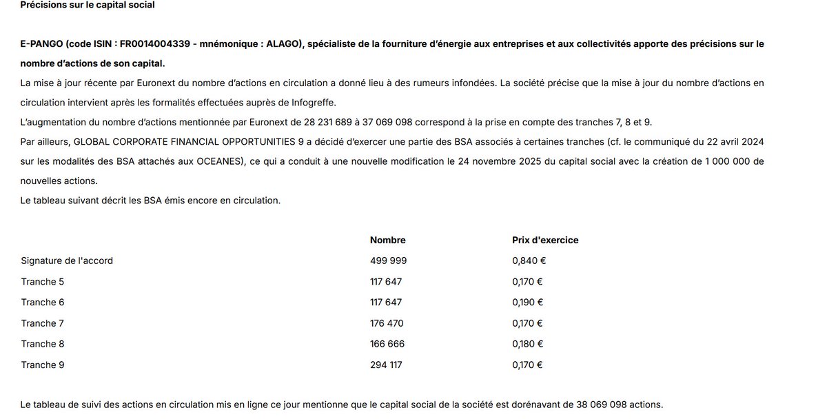 MediumTrade's tweet image. #alago #epango prix conversion bsa webdisclosure.com/press-release/…