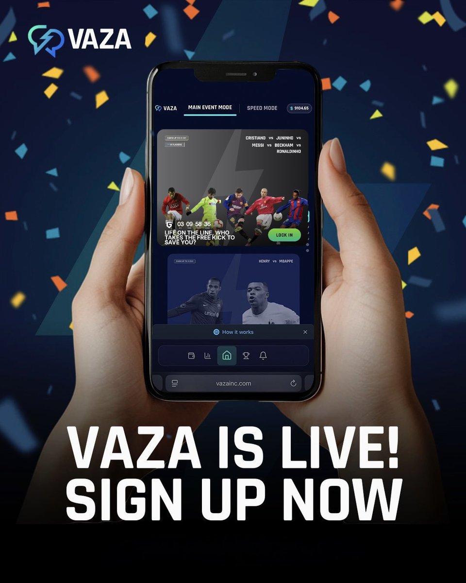 🚨 BIG GIVEAWAY 🚨
We’re giving away $1,000 to celebrate the launch of VAZA.

How to enter:
• Follow <a href="/vazainc/">VAZA</a>
• Make an account on the website! DM us a screenshot of your first free vote. (More votes = more entries) 

Good luck, see you in the debates.
vazainc.com