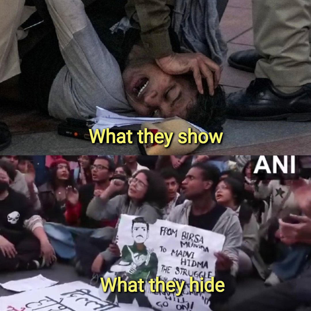 ntsopolitical's tweet image. Toolkit activate. They were protesting with play cards supporting mass murderer Maoist terrorists. Leftist Commies hijacked the genuine protest