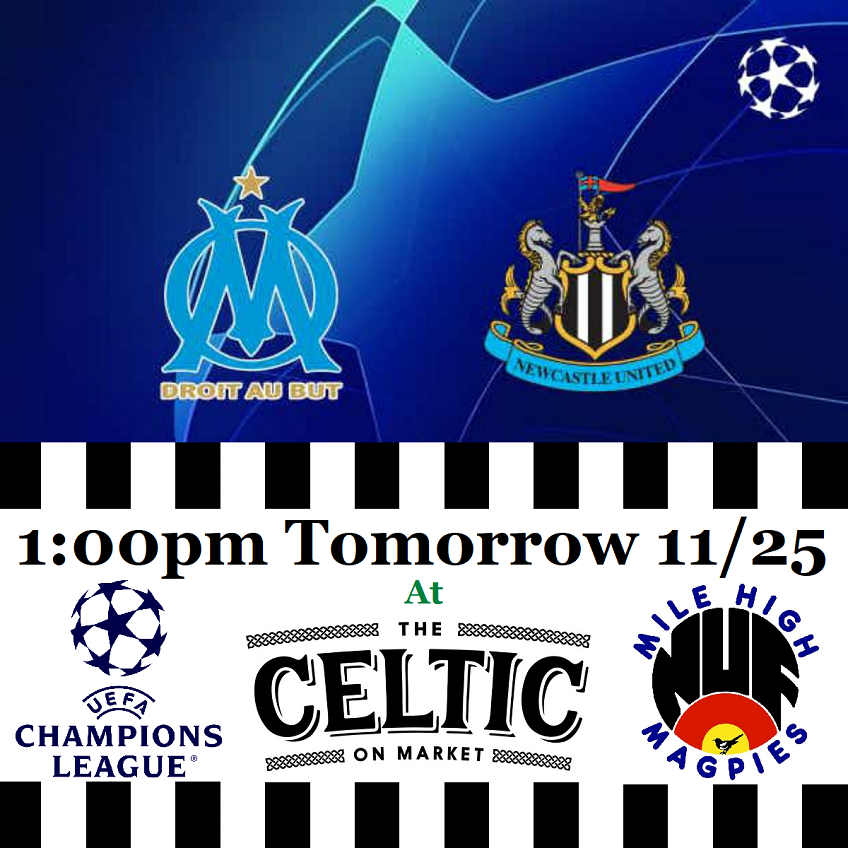 Few of us will be gathering🍀<a href="/CelticonMarket/">Celtic on Market & OTB</a> ⚽️Hope to see you there! <a href="/mackjpo13/">Mack Poulson</a> <a href="/cliveybear/">david cook</a> @petercope1 <a href="/bazza080808/">EDDIE HOWES MAGS</a> <a href="/SkySports_Keith/">Keith Downie</a> <a href="/warrenbarton2/">Warren Barton</a> <a href="/GallowgateShots/">GallowgateShots #NUFC</a> <a href="/worflags/">Wor Flags 🏴🏳</a> <a href="/ComingHomeNUFC/">Coming Home Newcastle</a> <a href="/NUFCinUSA/">NUFCinUSA</a> <a href="/Magpie24_7/">Magpie 24/7</a> #UCL #ChampionsLeague #NUFC #HWTL #ToonArmy #NewcastleUnited🏴🏳️
