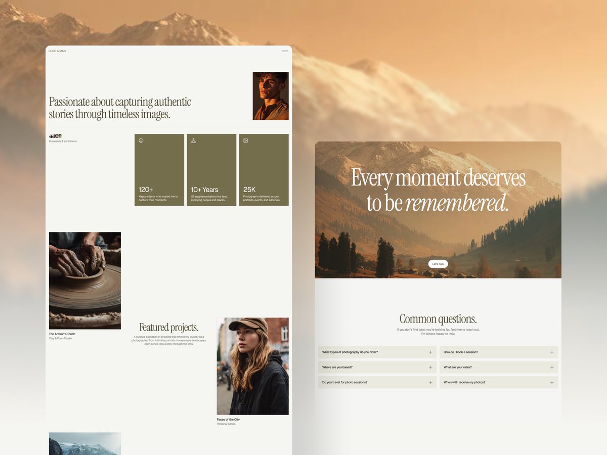 qoim_h's tweet image. New @framer template just dropped! Exploring a fresh layout here, love to share the link soon!