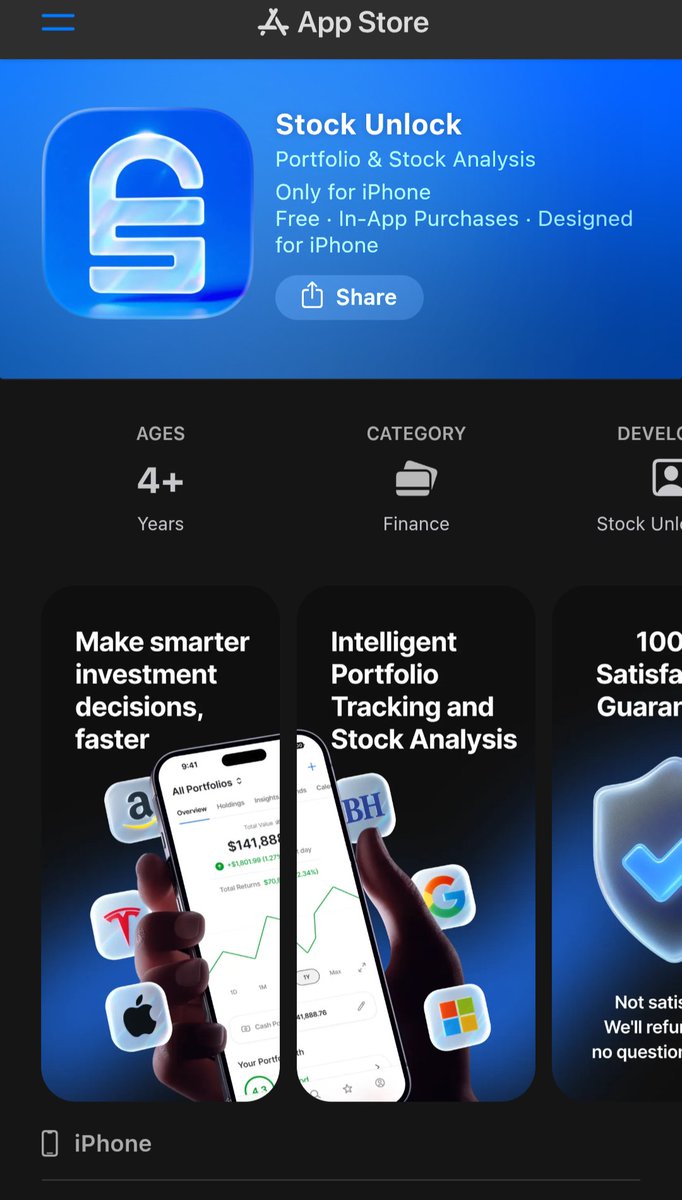 PronkDaniel's tweet image. @stock_unlock is now available on Apple!

Just in time for our Black Friday sale.

I&apos;d love to hear what you think!