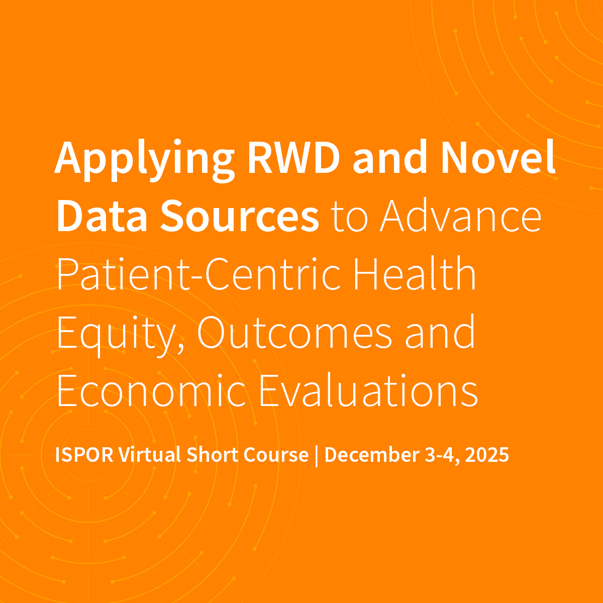 LexisHealthCare's tweet image. Register now for our ISPOR short course filled with learning for HEOR professionals in life sciences to immediately apply to improve healthcare decisions, equity and outcomes. splr.io/6010tpGPm