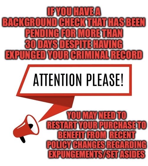 TonyAielloJr's tweet image. Our group has been hearing from MANY clients and FFLs that transfers ARE being processed now that OSP has conceded their asinine argument that Oregon expungements do not restore firearm rights.

What we are not hearing are accounts of previously delayed purchases being granted.…