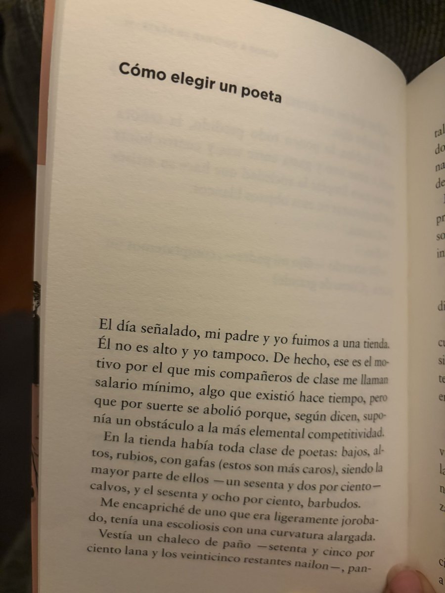 Nunca abandones un poeta en un parque