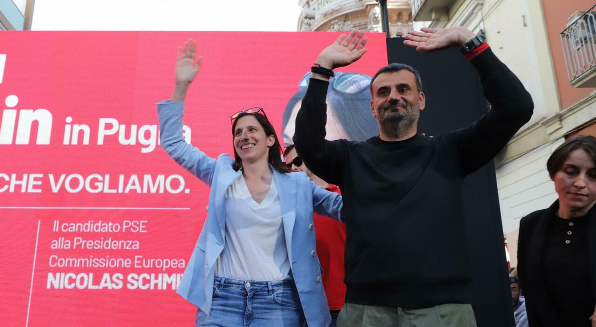 ElectsWorld's tweet image. 🇮🇹#Italy, Apulia regional election results:

Decaro (Center Left Coalition): 65,5 %✅
Lobuono (Center Right Coalition): 33,6 %
...

Antonio Decaro (Center Left Coalition) achieves a landslide victory, retaining the region for the Center Left.