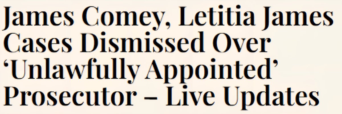 RealBookerScott's tweet image. I have tried to warn you that the Comey and James cases are in trouble. 

Trump will keep praising Bondi her as everyone will walks free. 

Jeff Sessions
Bill Barr
Pan Bondi

There is someone available as Deputy FBI Director that should be the new AG. Andrew Bailey.