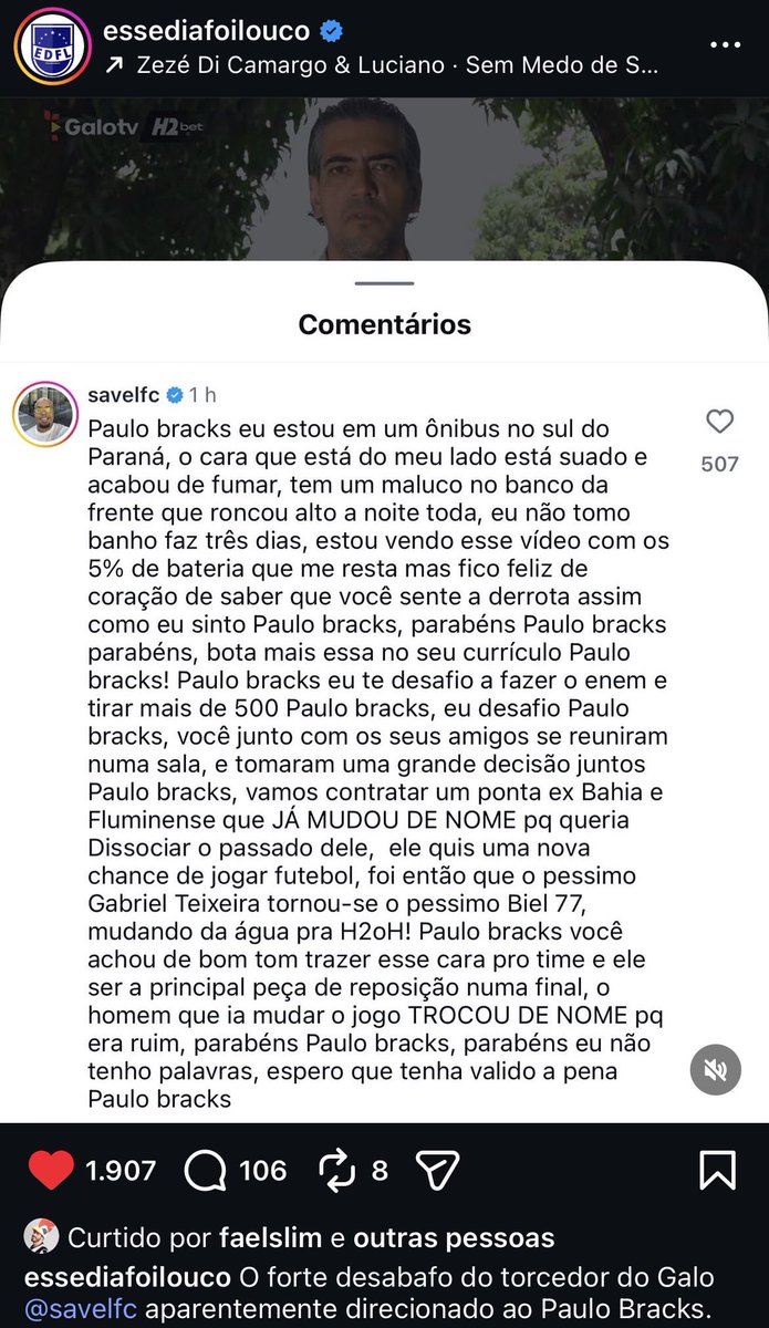 eu vivi tempo suficiente pra ver esse post.