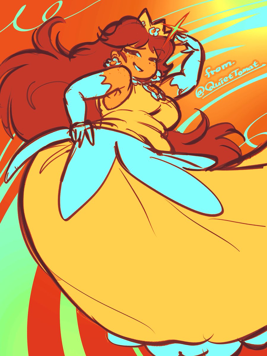 I absolutely love this artist's mischievous and sexy Daisy‼️😫💗💗💗
#fanart 🌼💝✨